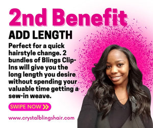Blings Clip Ins: Body Wave